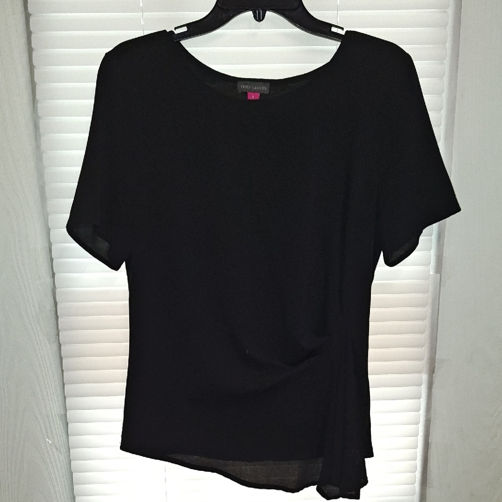 Vince Camuto Classic Black Blouse
